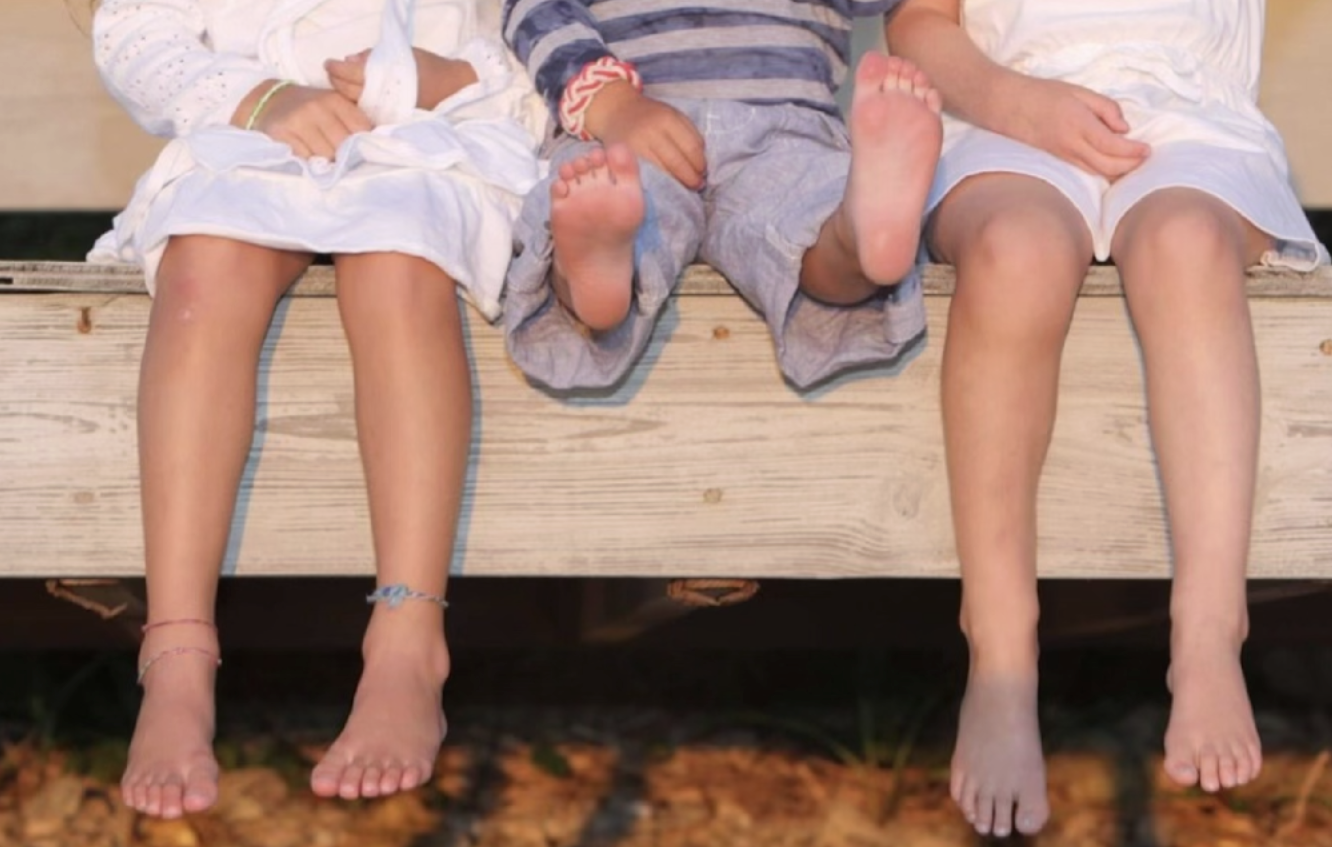 Childhood photograph for First in Line.